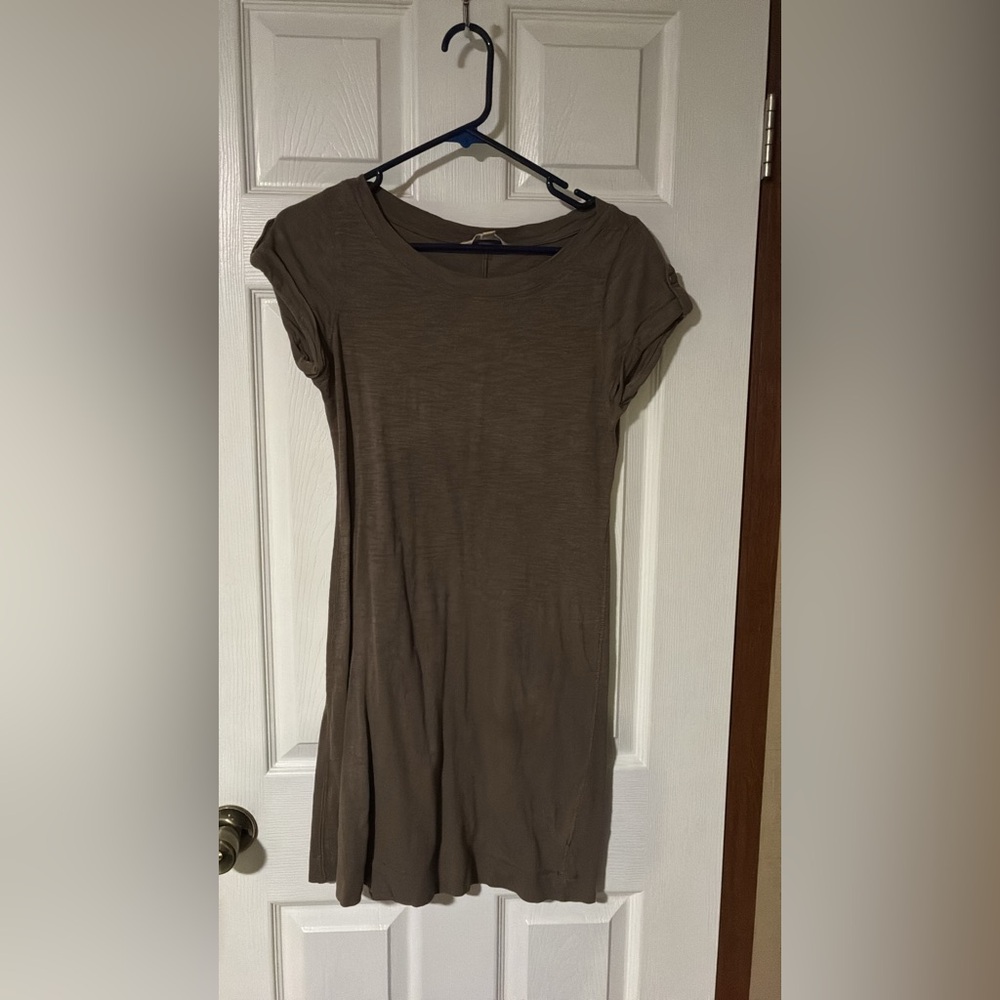 Banana Republic Brown Short Sleeve Dress